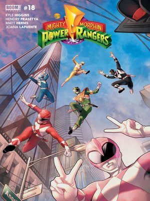 cover image of Mighty Morphin Power Rangers (2016), Issue 18